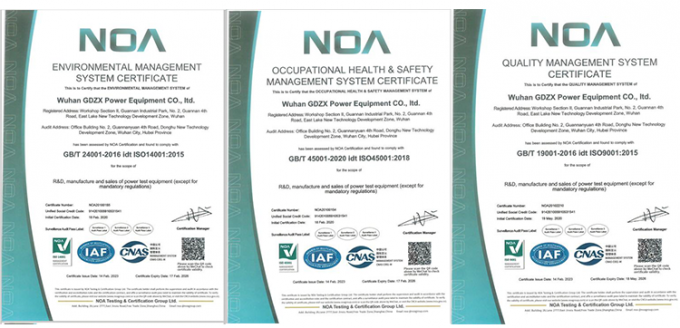 ZXFZ-H Teste de impedância do rotor do gerador portátil de 600 V 120 A 19