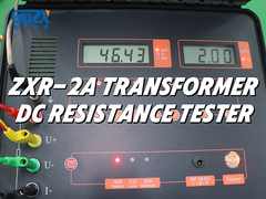 ZXR-2A Transformer DC resistência Tester