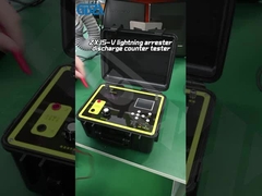 ZXJS-V Teste do contador de descarga do detector de relâmpagos