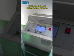 ZXJYD-II Teste de tensão de ruptura de óleo isolante de 100 kV azul