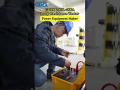ZXHL-600A Corrente constante 600A Medidor de resistência de contacto Temperatura de trabalho -10°C - 40°C