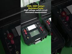 ZXHL-100P de alta precisão portátil CC 50A 100A Conjunto de testes de resistência de contato