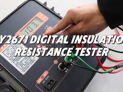 See Why Choose BY2671 High Performance Digital High Voltage Insulation Resistance Tester 500V 100V