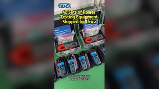 42 conjuntos de equipamentos de teste de potência enviados para África