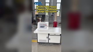Sistema de teste de tensão suportável de frequência de energia 30kVA/250kV