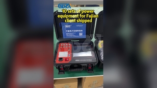 10 conjuntos de equipamentos de energia para o cliente Fujian shi