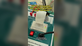Dispositivo de teste de tensão resistente para bota isolante e luva ZXYTM-556